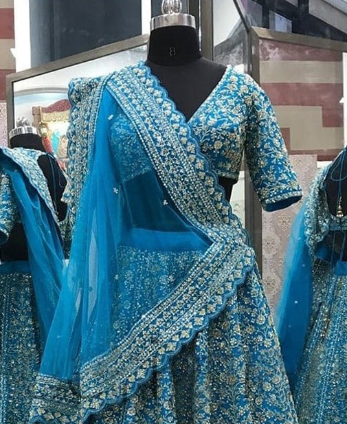 Glimmering Rani Lehenga Choli (TOP QUALITY)