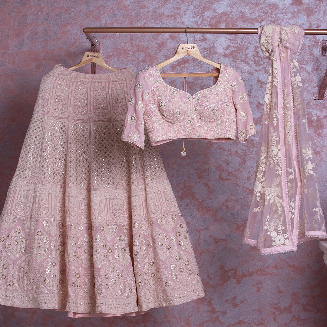 Rosette Radiance Lehenga Choli (TOP QUALITY)