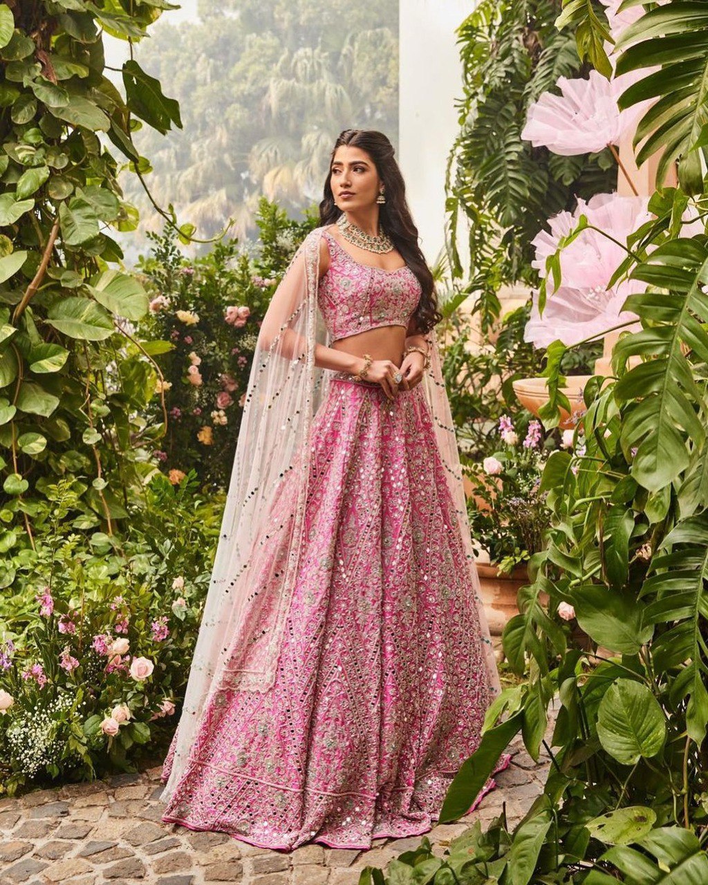 Regal Silk Cascade Lehenga Choli (TOP QUALITY)
