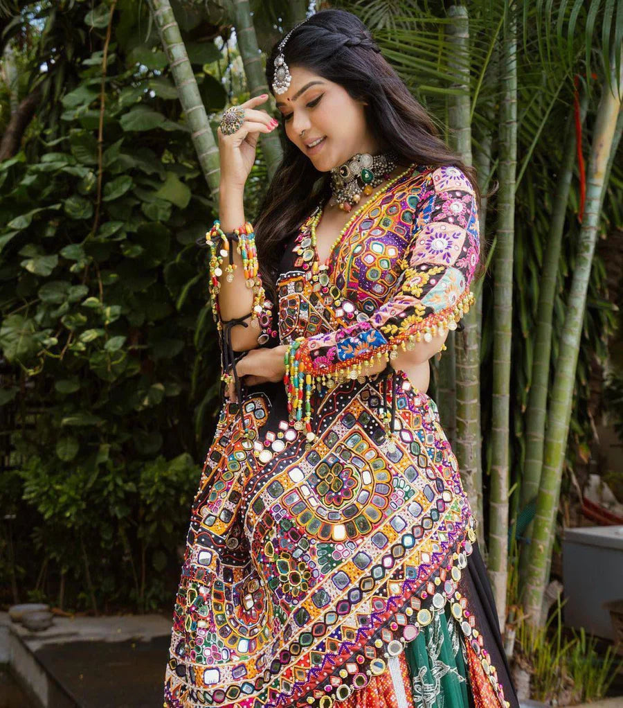 Shimmering Shakti Navratri Lehenga Choli