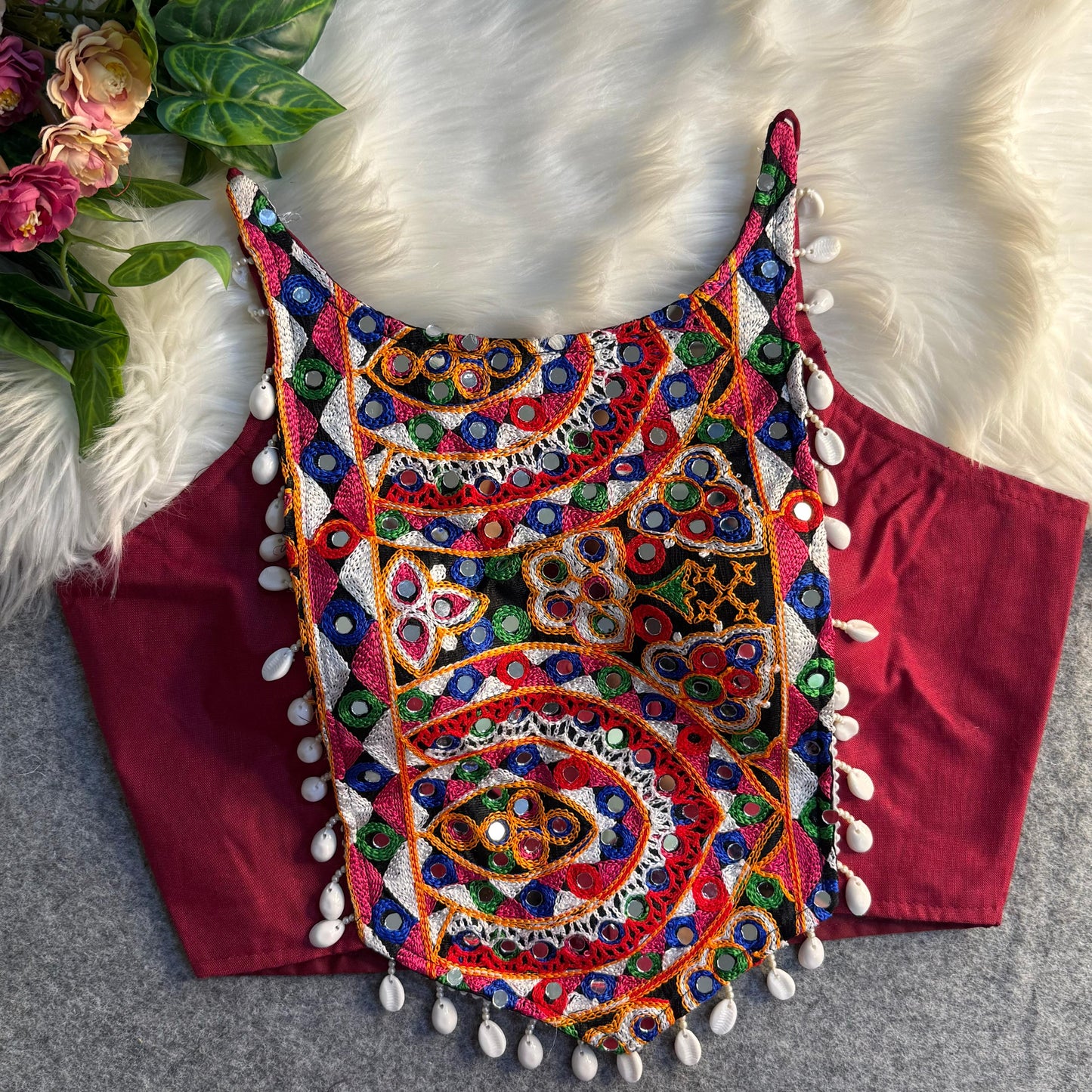 Navrang Heritage Navratri Mirror Blouse
