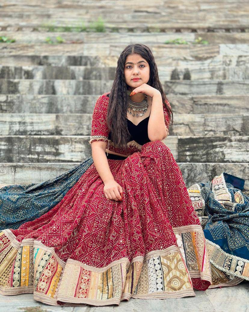 Rangilo Rajashtani Navratri Lehenga