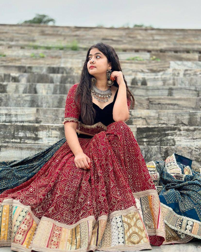 Rangilo Rajashtani Navratri Lehenga