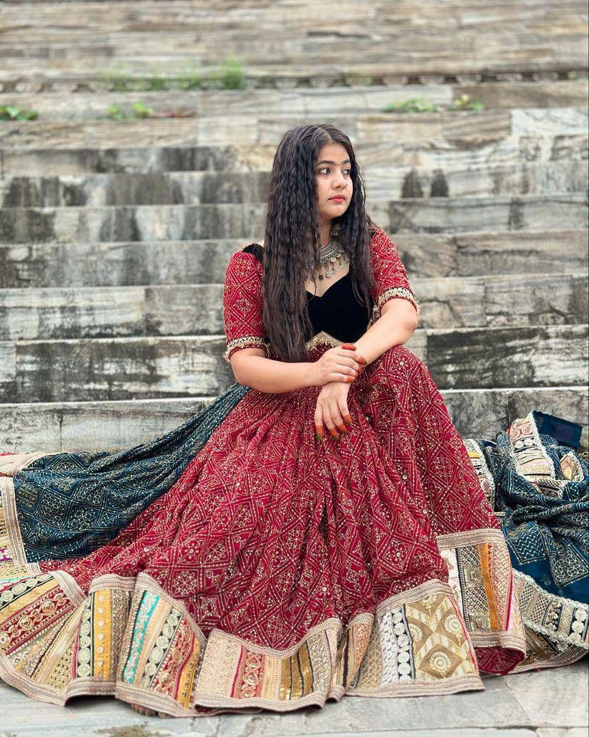 Rangilo Rajashtani Navratri Lehenga