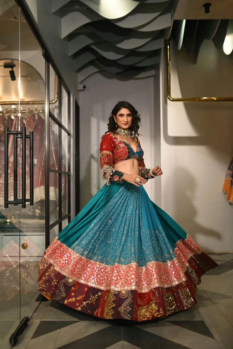 Dandiya Delight Navratri Lehenga Choli