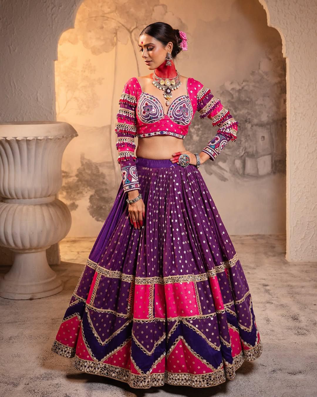 Mrignayani Muse Navratri Lehenga Choli