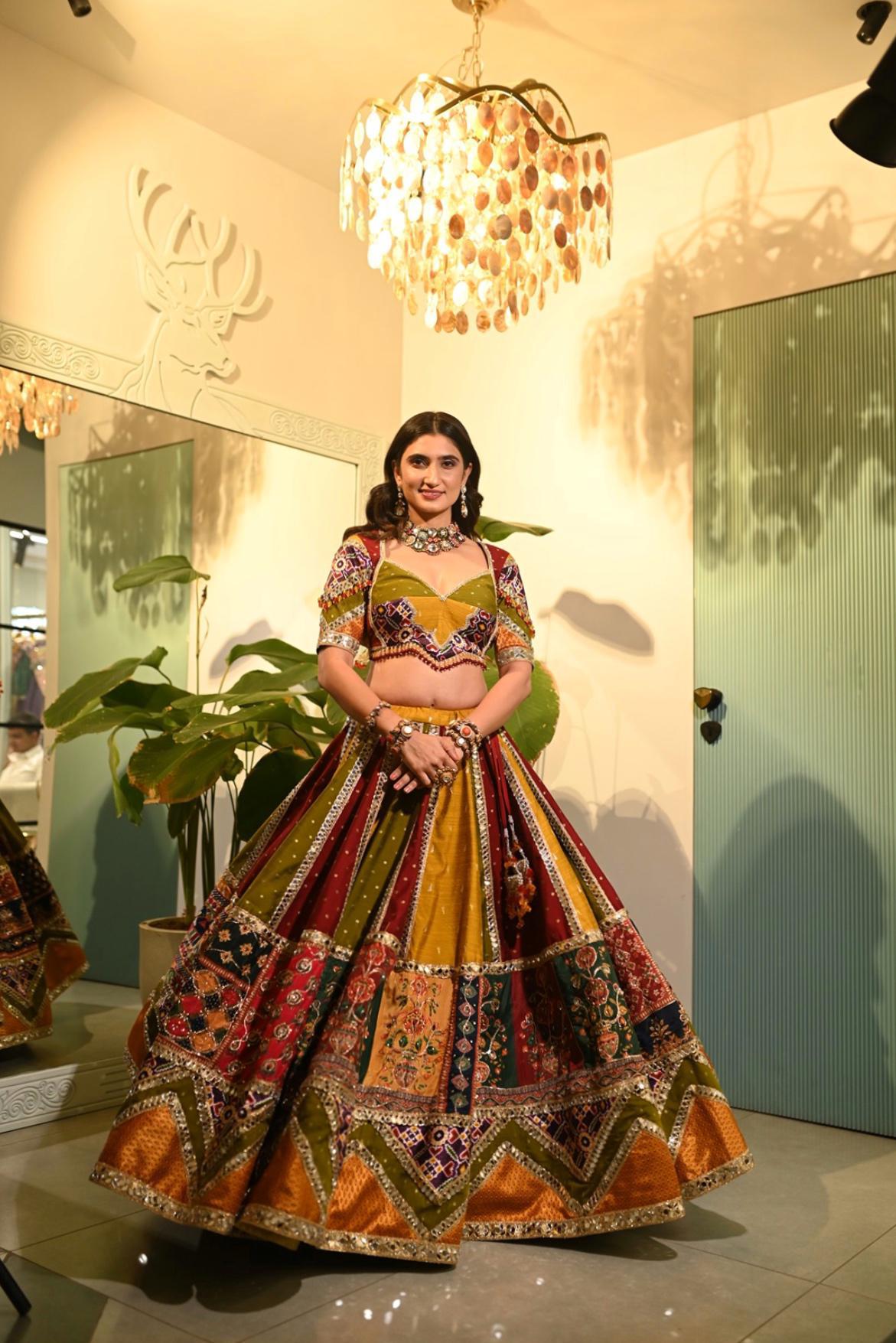Ishani Illusion Navratri Lehenga Choli