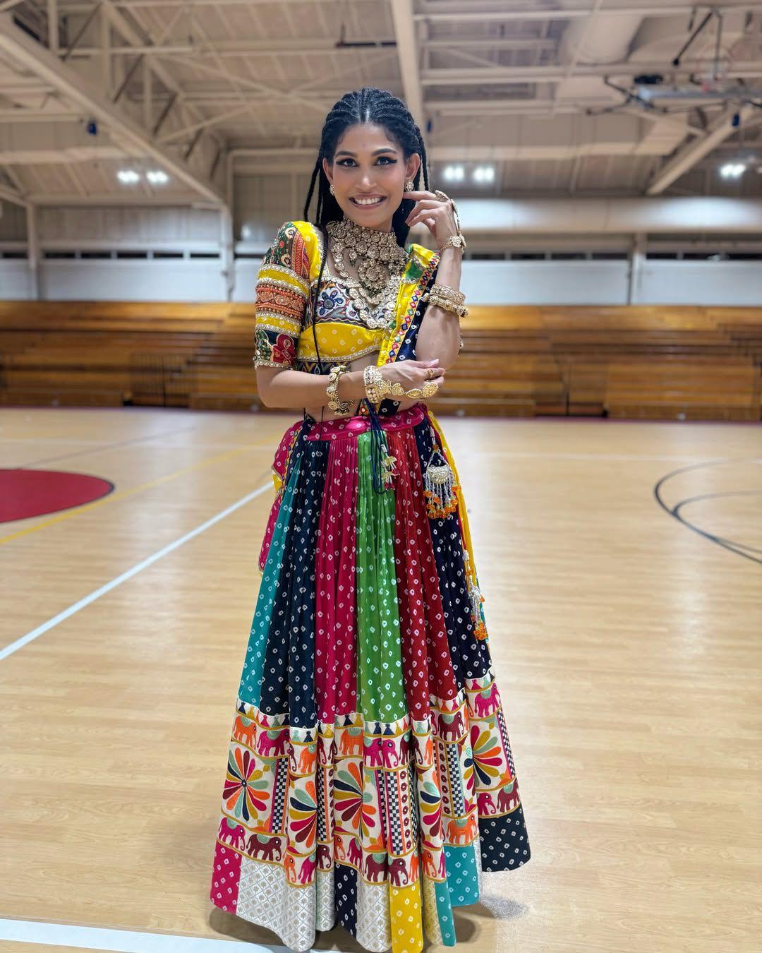 Madhubani Garba Queen Lehenga Choli