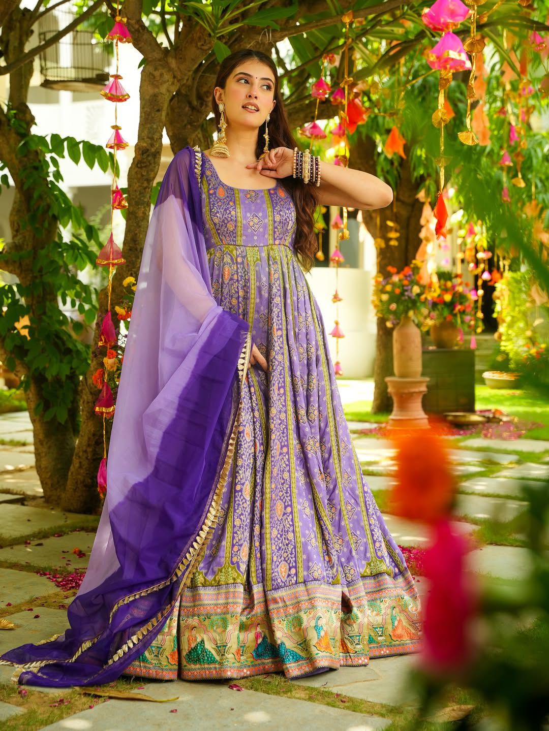 Amethyst Aura Gown