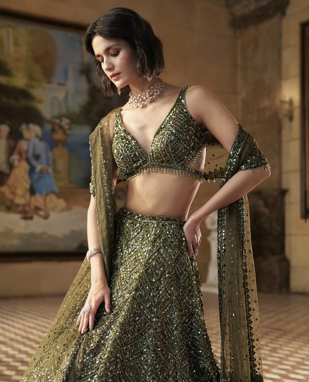 Chili Mahira Lehenga Choli