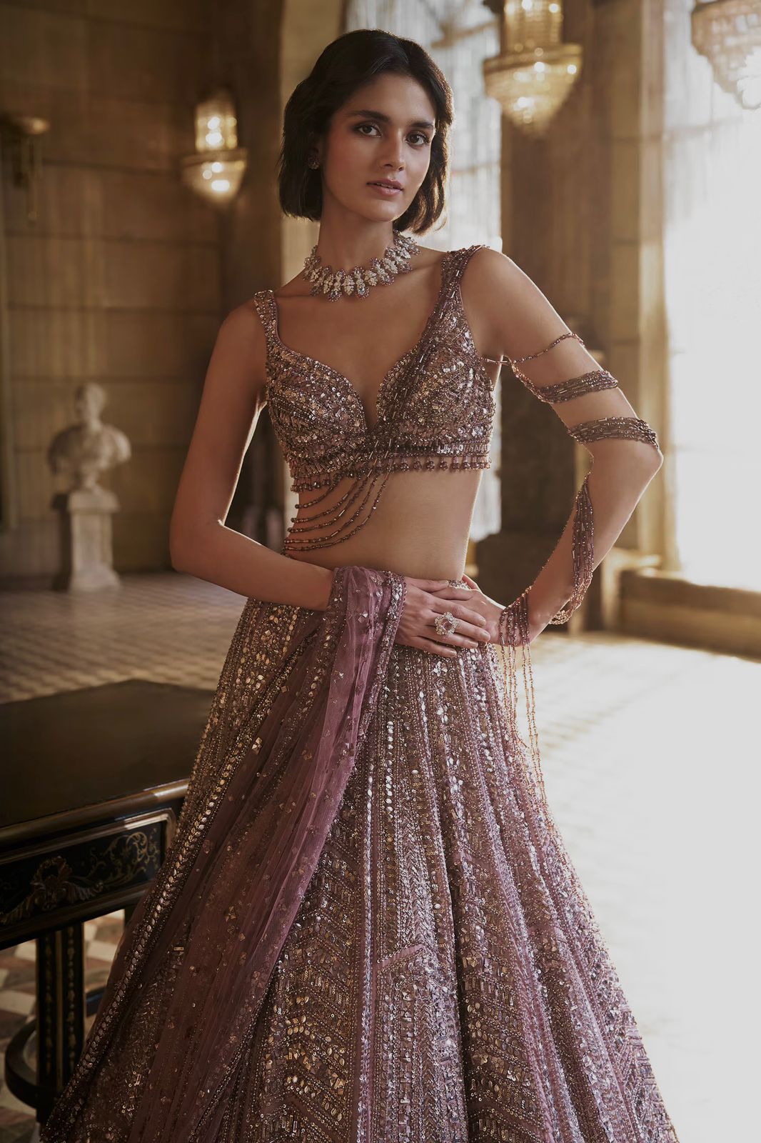 Zeenat Zari Lehenga Choli