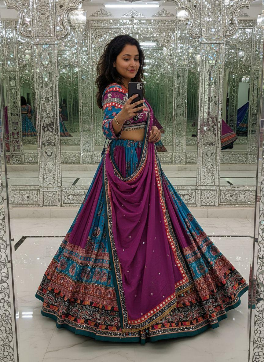 Raas Rhythm Royal Navratri Lehenga Choli