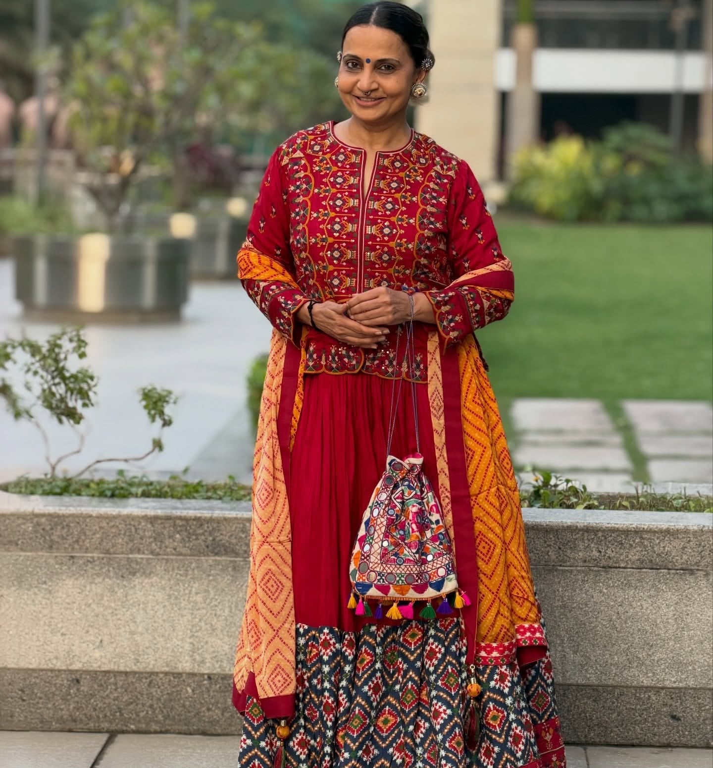Leheriya Luxe Navratri Lehenga Choli