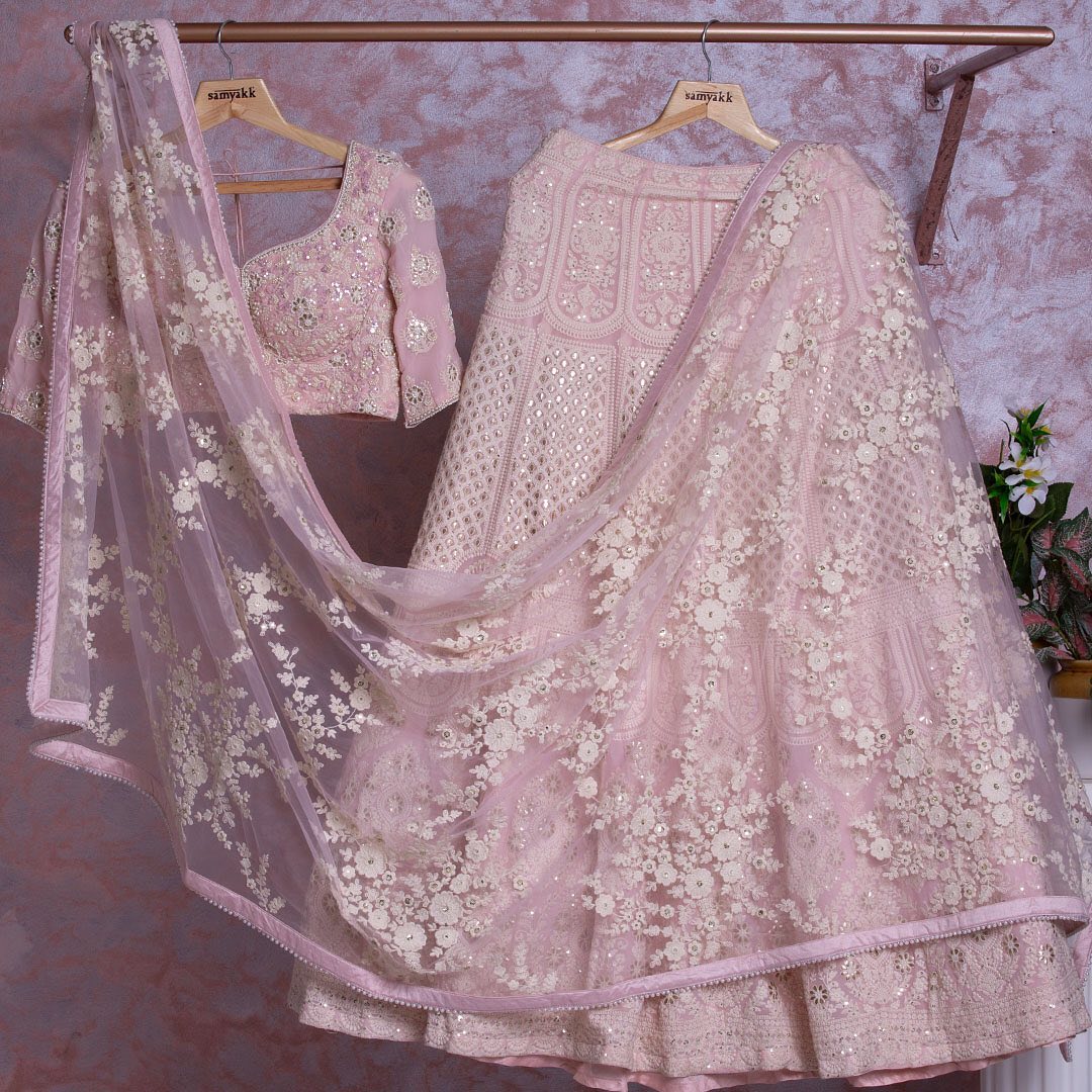 Rosette Radiance Lehenga Choli (TOP QUALITY)