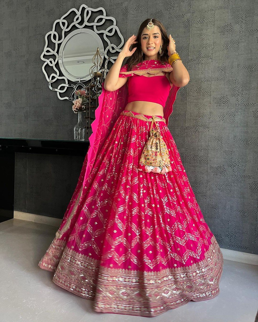 Hoor-e-Riwaaz Lehenga Choli (TOP QUALITY)