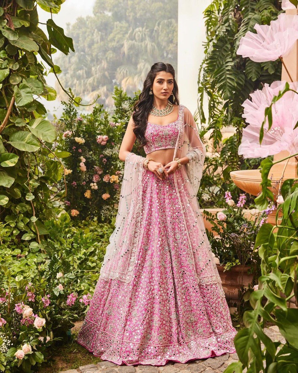 Regal Silk Cascade Lehenga Choli (TOP QUALITY)
