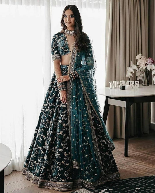 Gleaming Mehfil Lehenga Choli (TOP QUALITY)