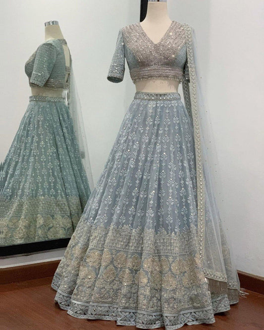 Celestial Serenity Lehenga Choli (TOP QUALITY)