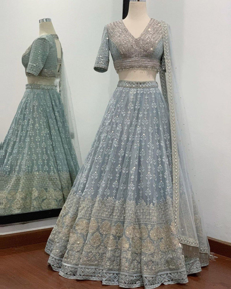 Celestial Serenity Lehenga Choli (TOP QUALITY)