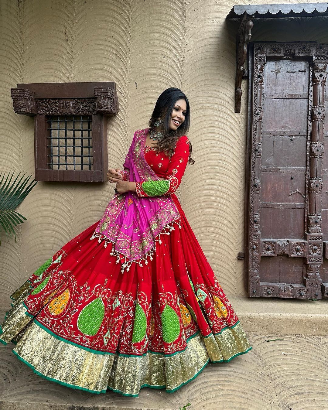 Peacock Pride Navratri Lehenga Choli