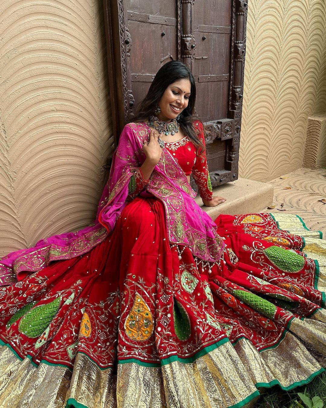 Peacock Pride Navratri Lehenga Choli
