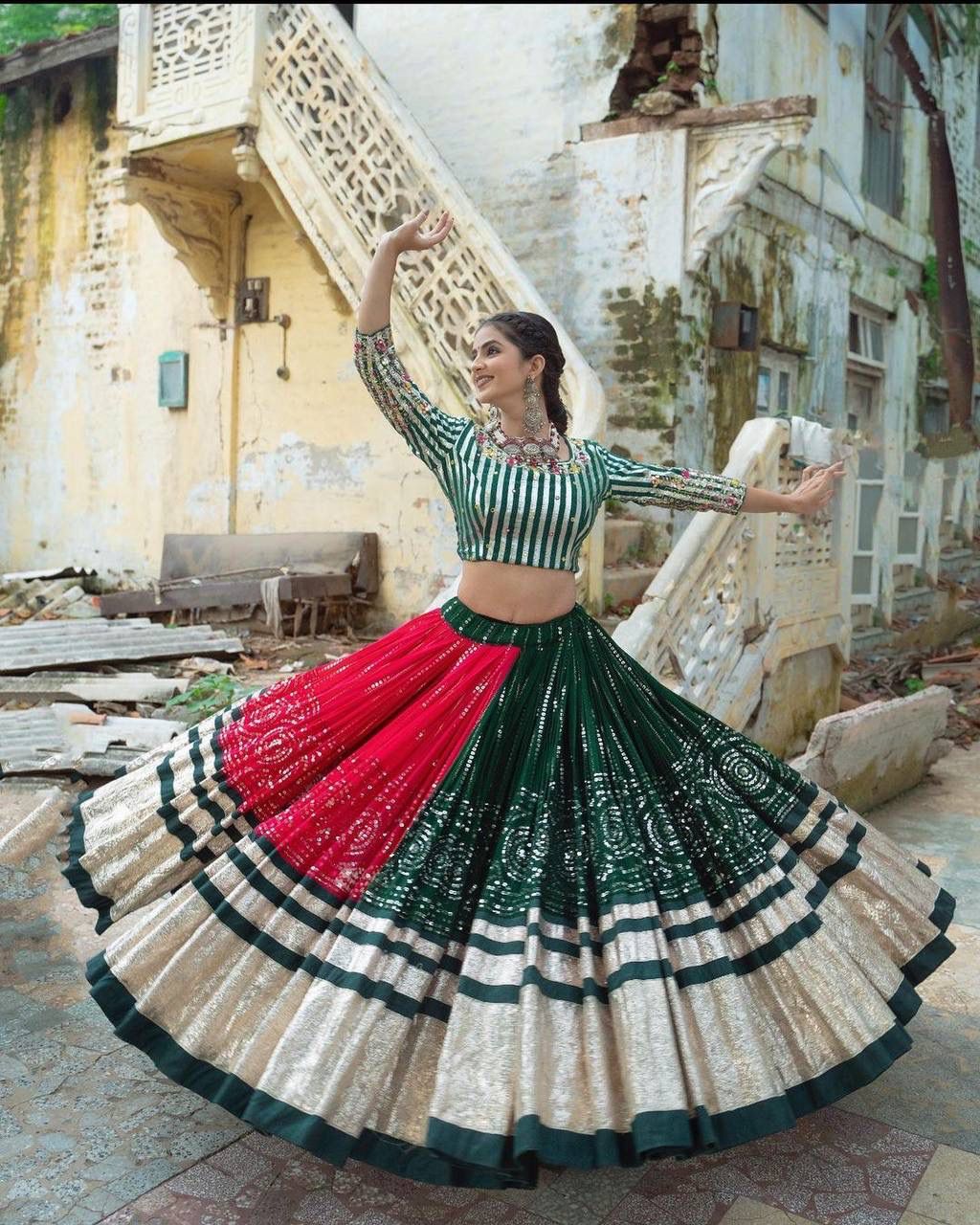 Raas Rani Ensemble Navratri Lehenga Choli