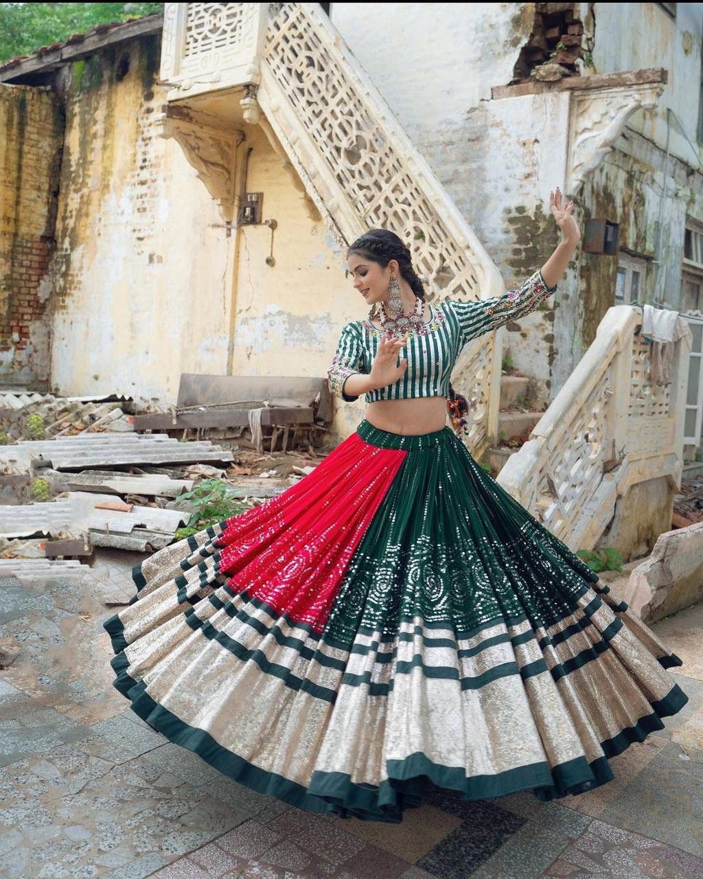 Raas Rani Ensemble Navratri Lehenga Choli