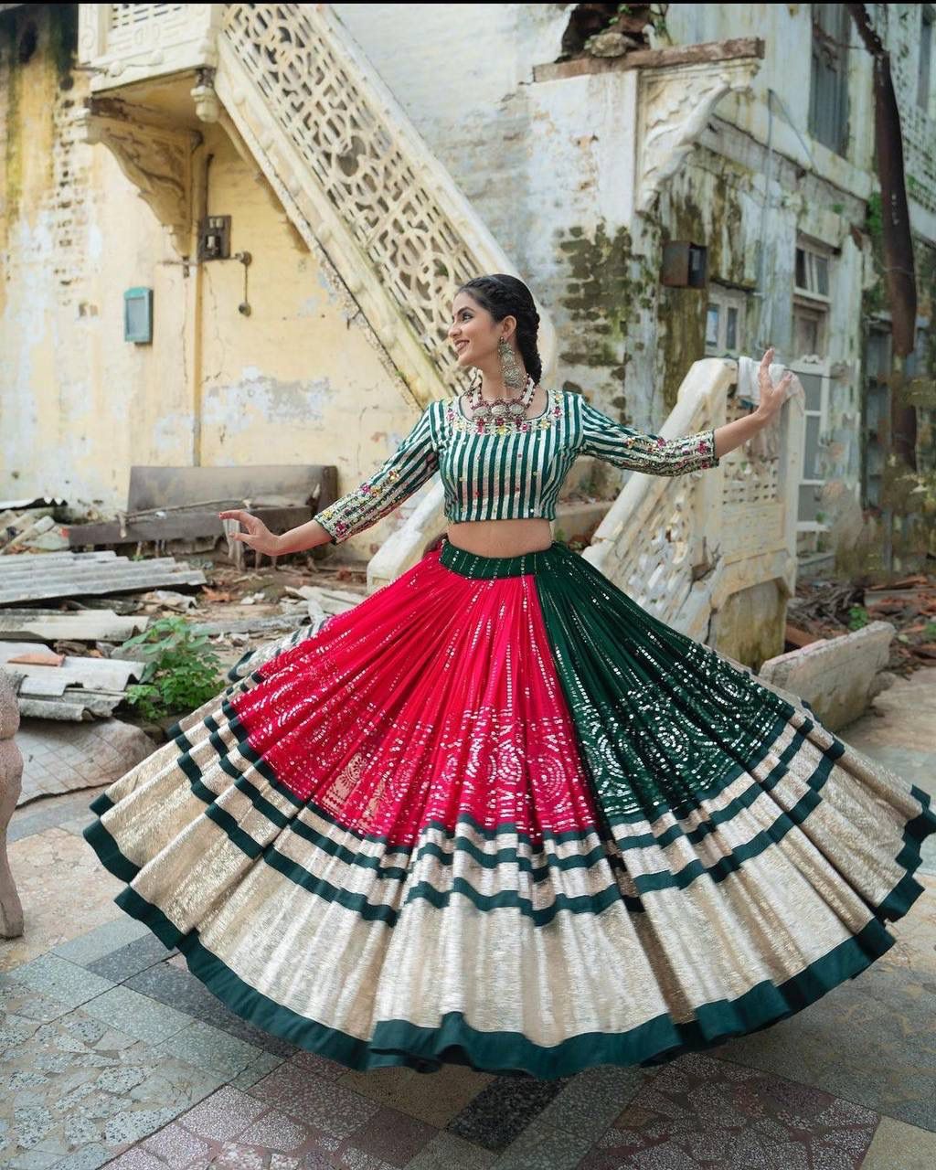 Raas Rani Ensemble Navratri Lehenga Choli