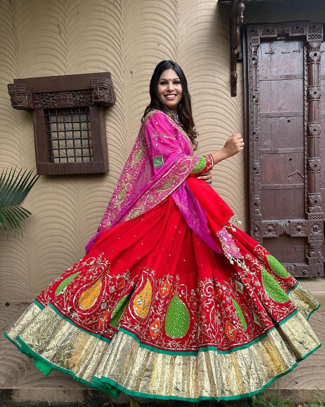 Peacock Pride Navratri Lehenga Choli