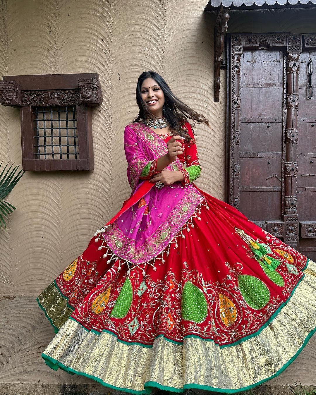 Peacock Pride Navratri Lehenga Choli