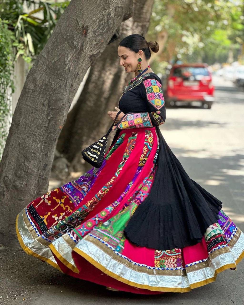 Ambe Rangleela Navratri Lehenga Choli