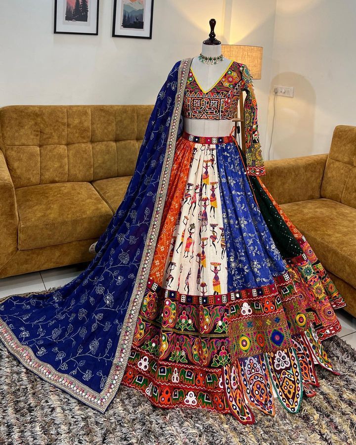Scarlet Spin Navratri Lehenga Choli