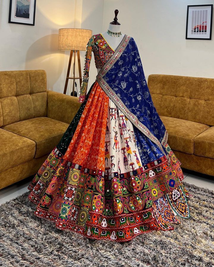 Scarlet Spin Navratri Lehenga Choli