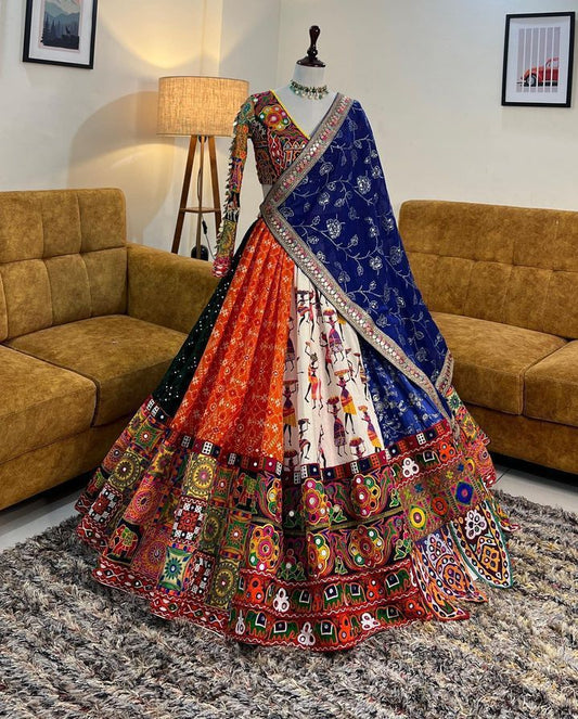 Scarlet Spin Navratri Lehenga Choli