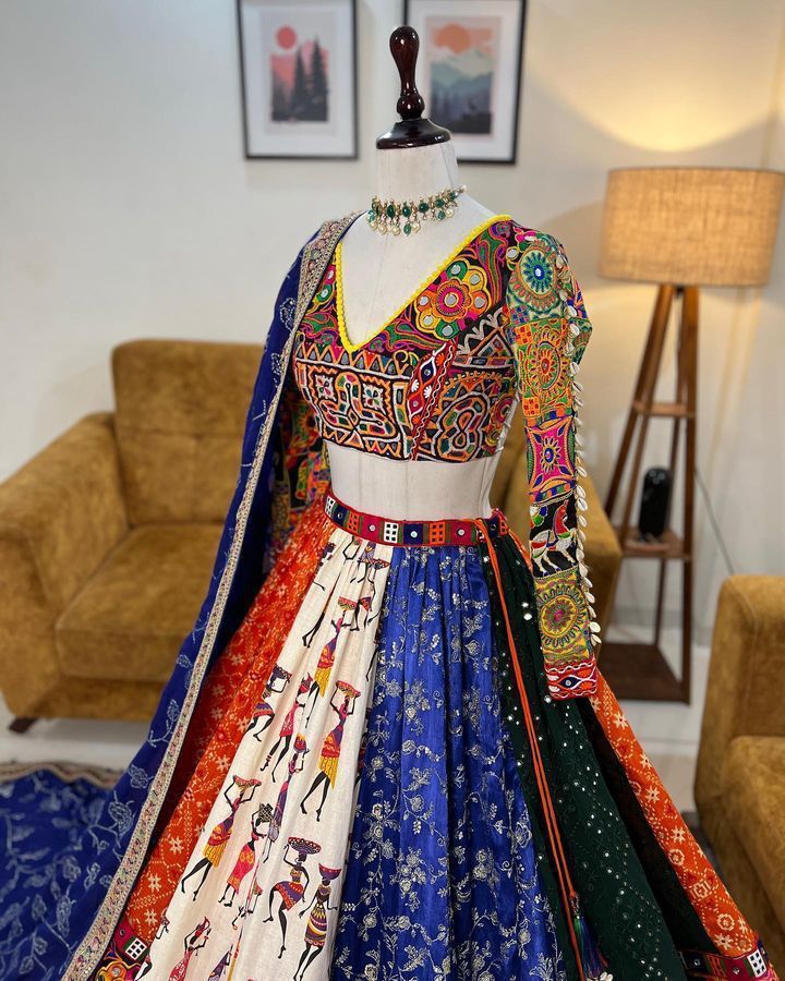 Scarlet Spin Navratri Lehenga Choli