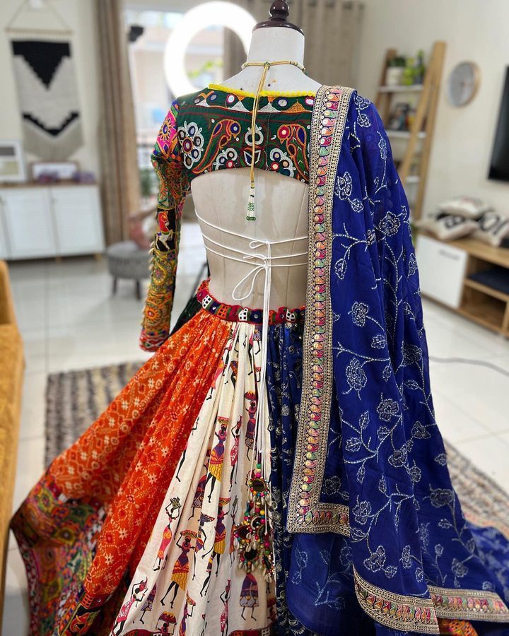 Scarlet Spin Navratri Lehenga Choli