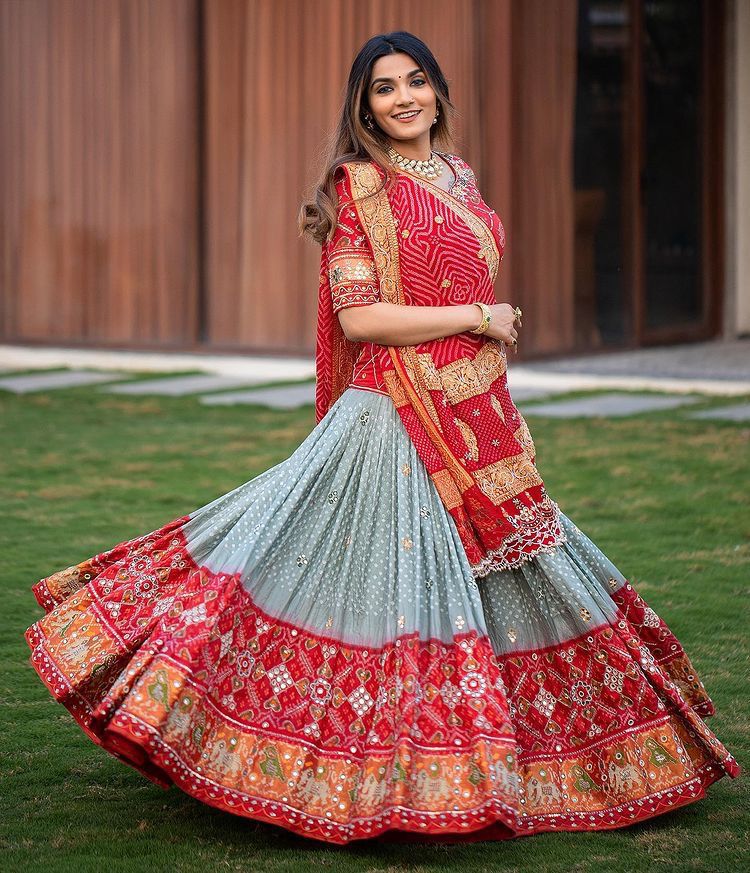 Ghoomar Grace Navratri Lehenga Choli
