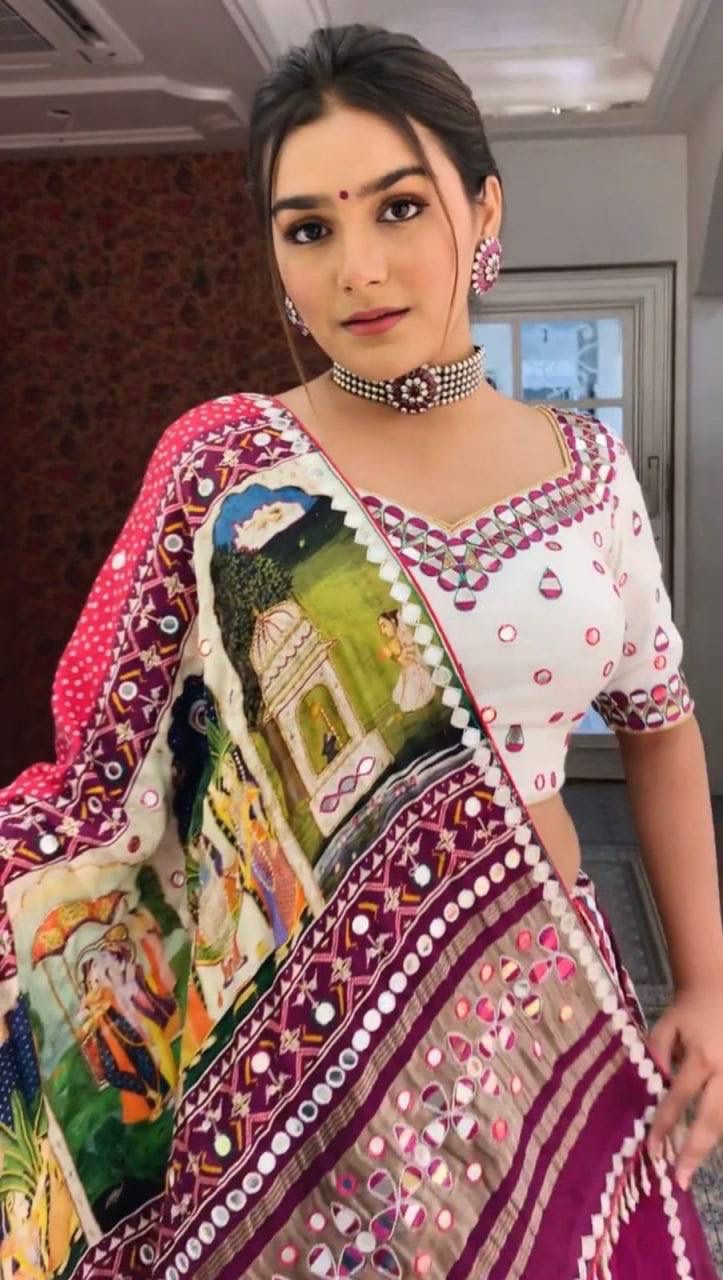 Ambe Aangan Navratri Lehenga Choli