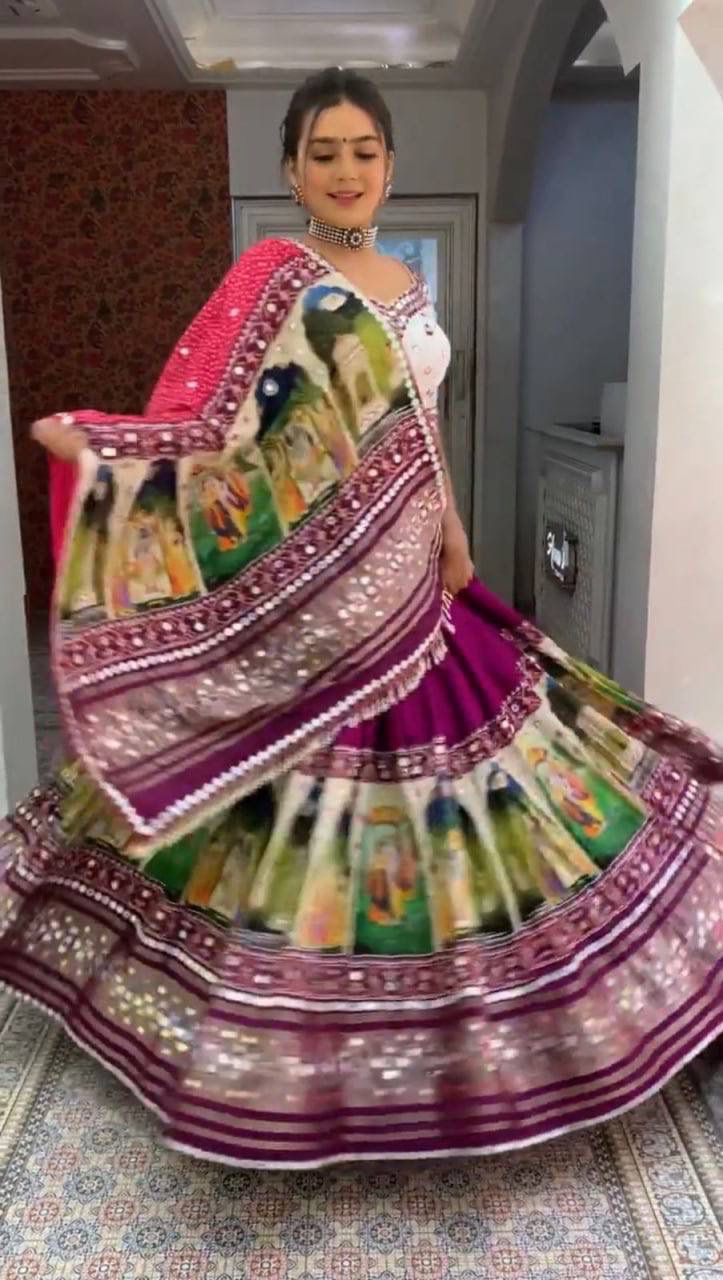 Ambe Aangan Navratri Lehenga Choli