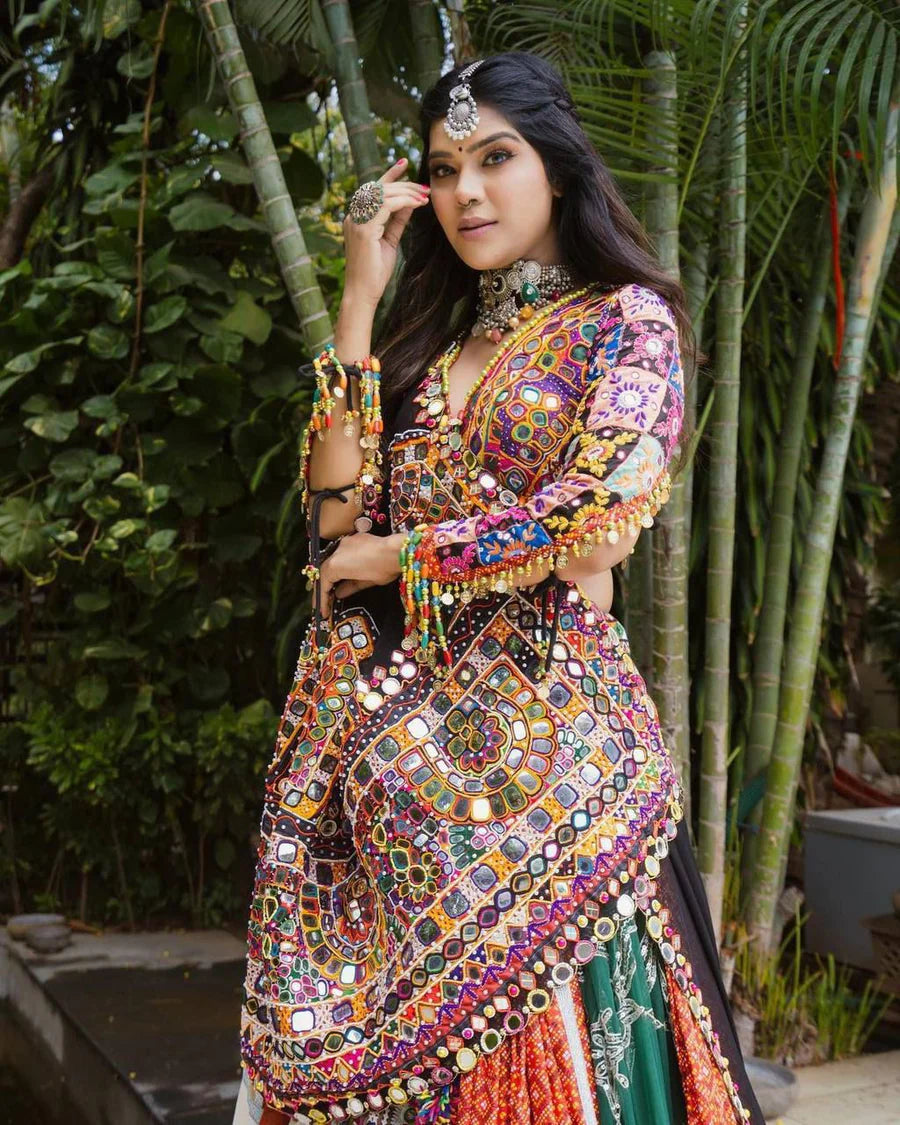 Shimmering Shakti Navratri Lehenga Choli