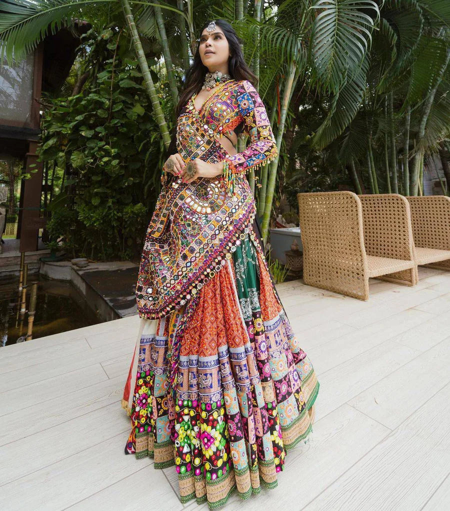 Shimmering Shakti Navratri Lehenga Choli