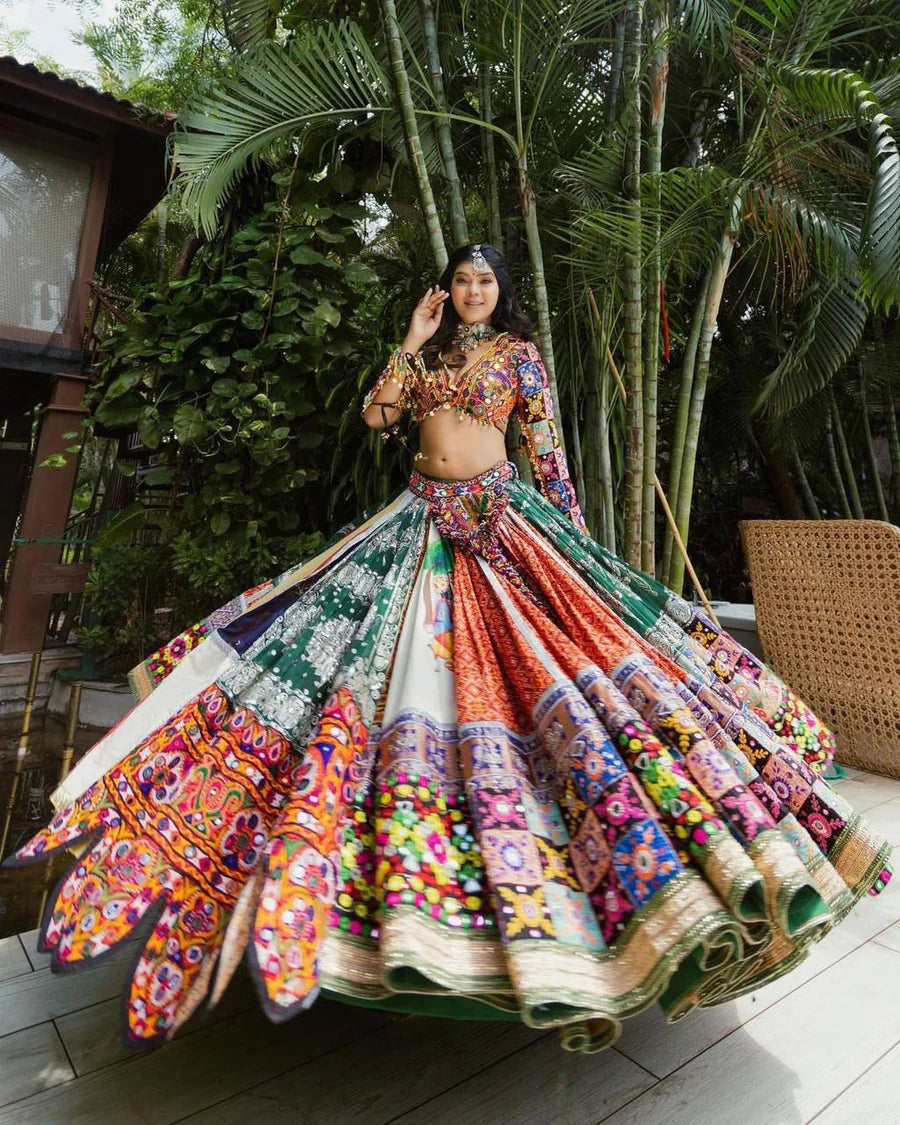 Shimmering Shakti Navratri Lehenga Choli