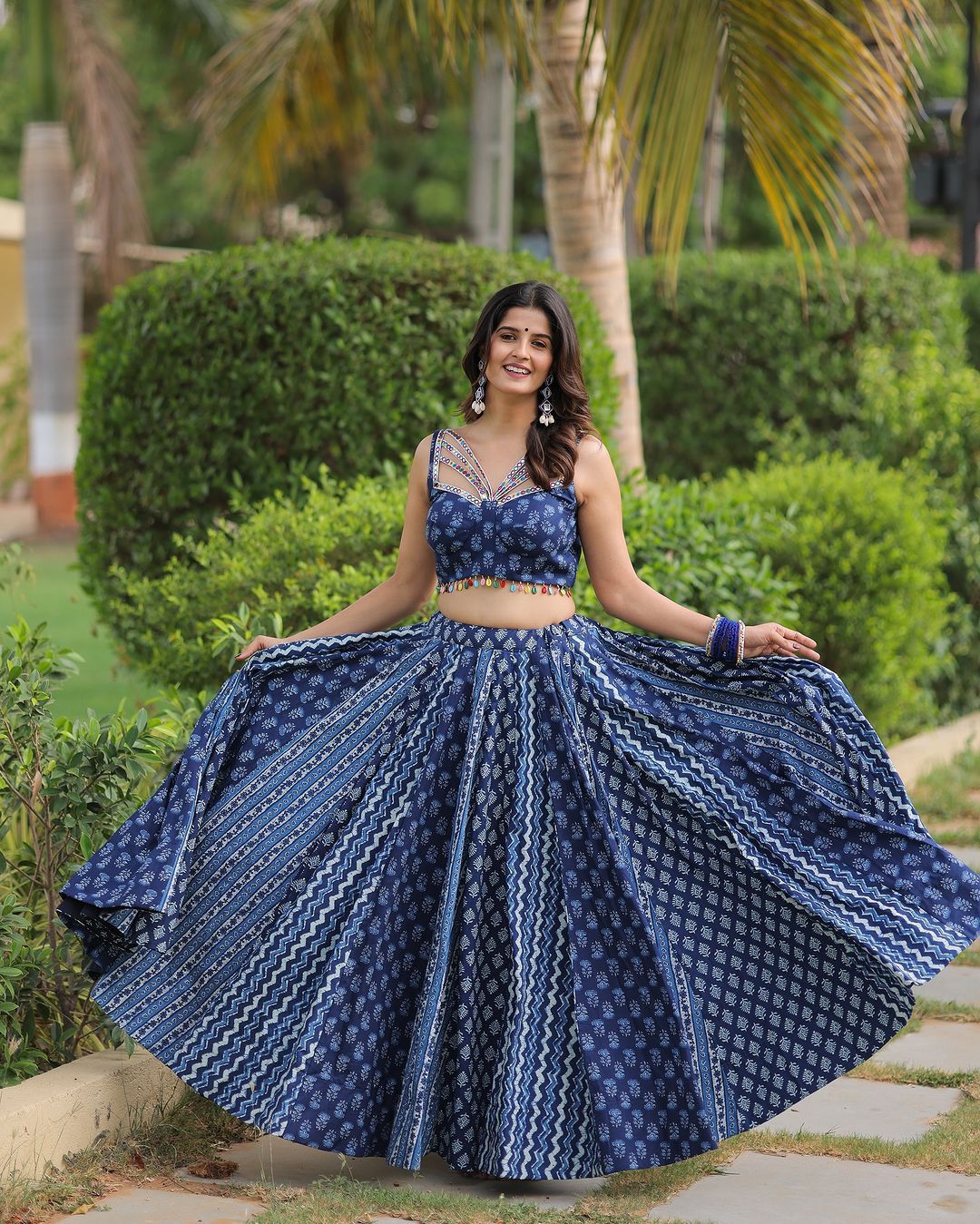 Vibrant Garba Queen Navratri Lehenga Choli