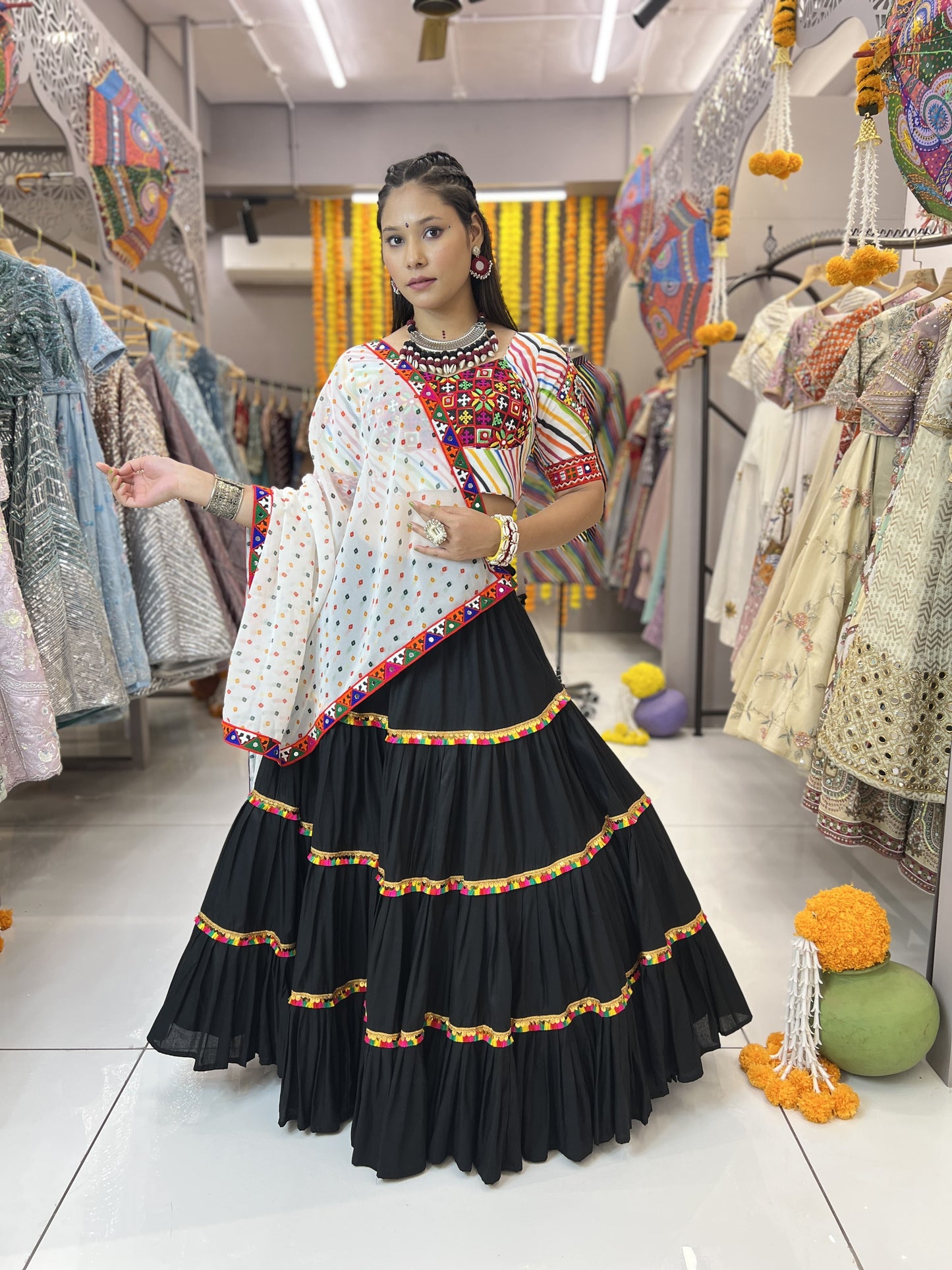 Morni Navratri  Lehenga Choli