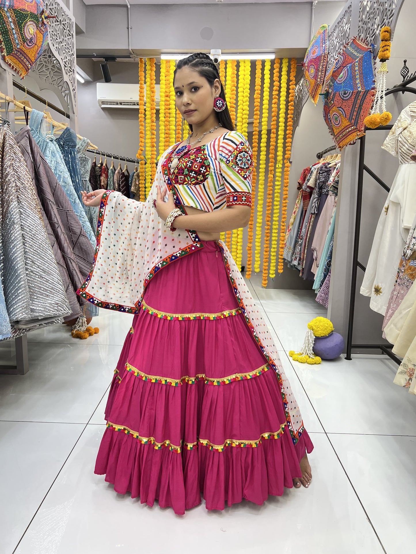 Morni Navratri  Lehenga Choli