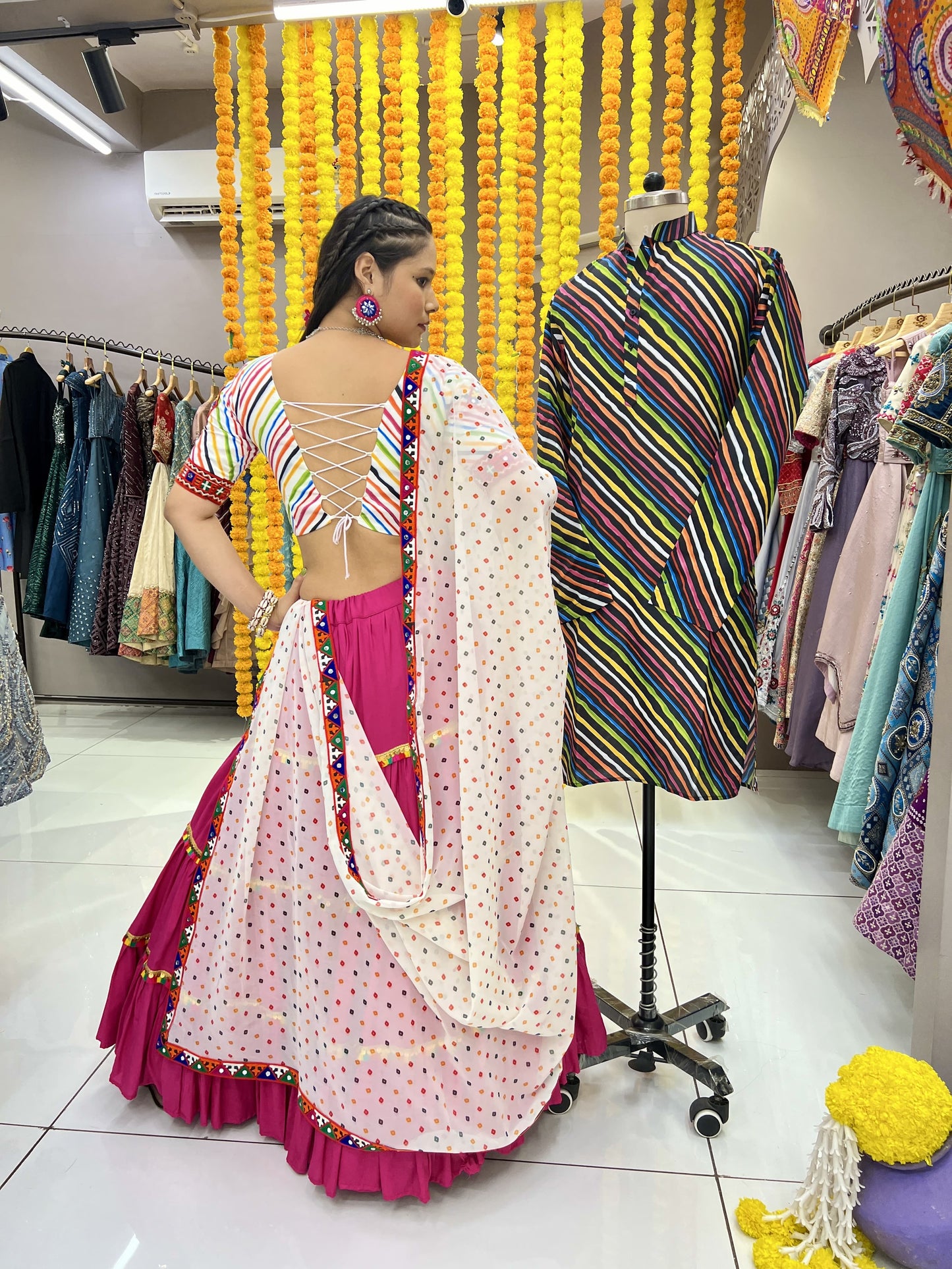 Morni Navratri  Lehenga Choli