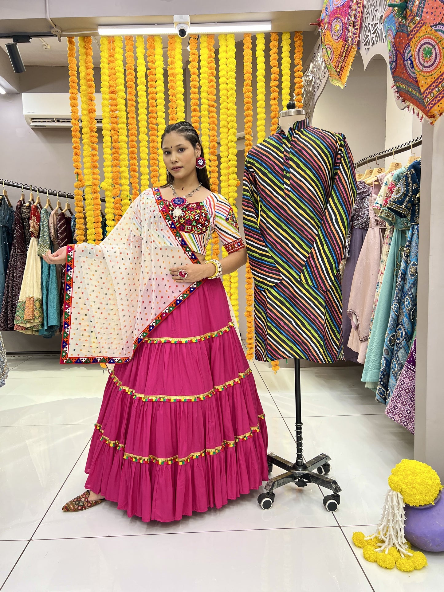 Morni Navratri  Lehenga Choli