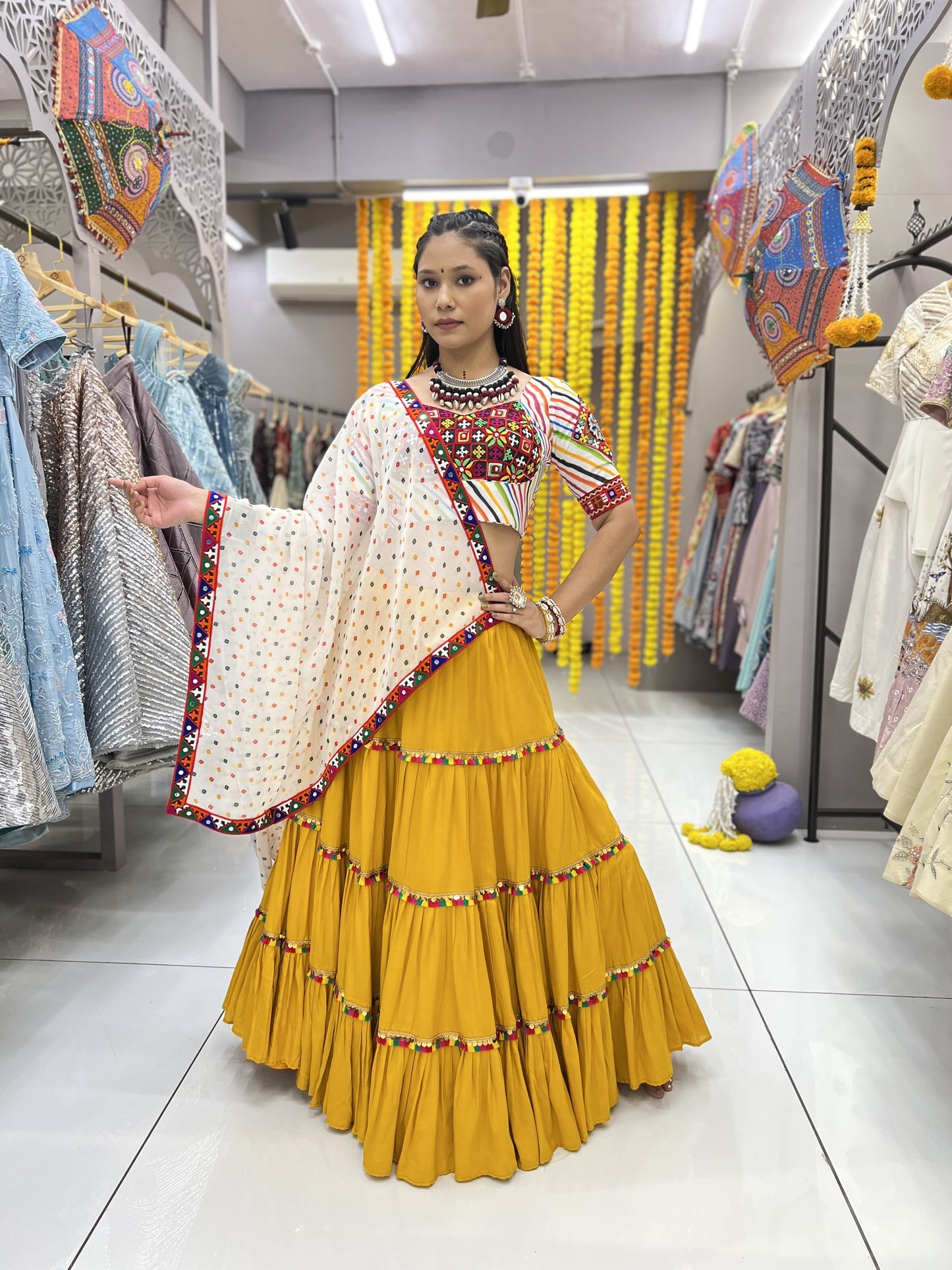 Morni Navratri  Lehenga Choli