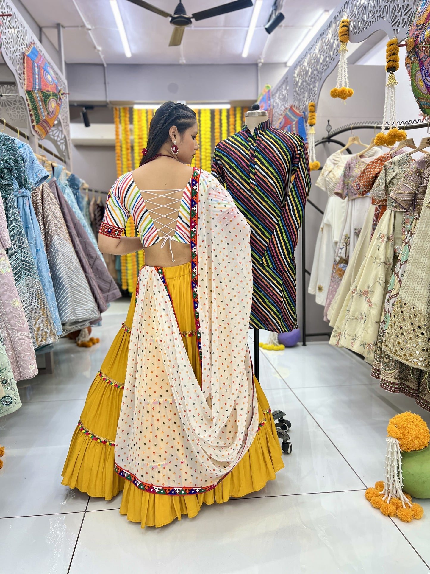 Morni Navratri  Lehenga Choli