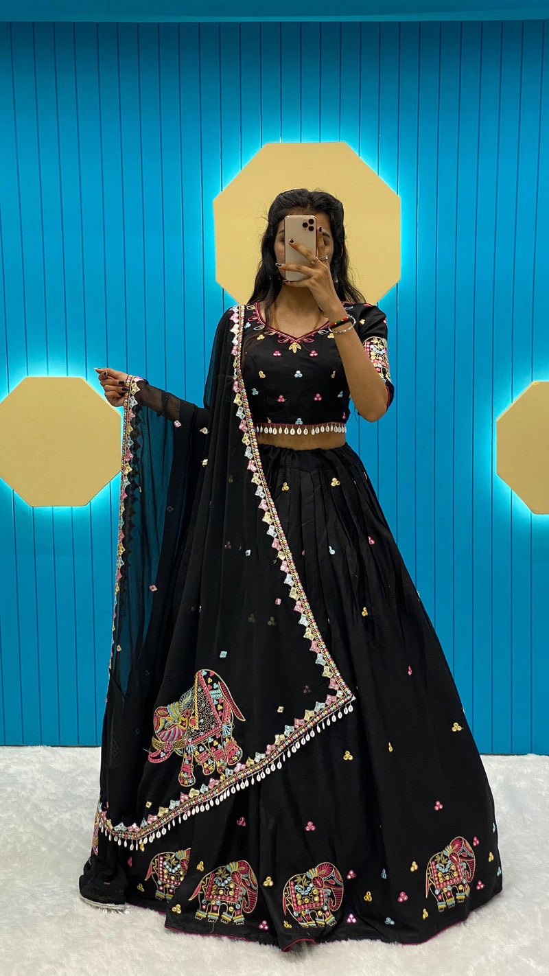 Midnight Garba Navratri Lehenga Choli